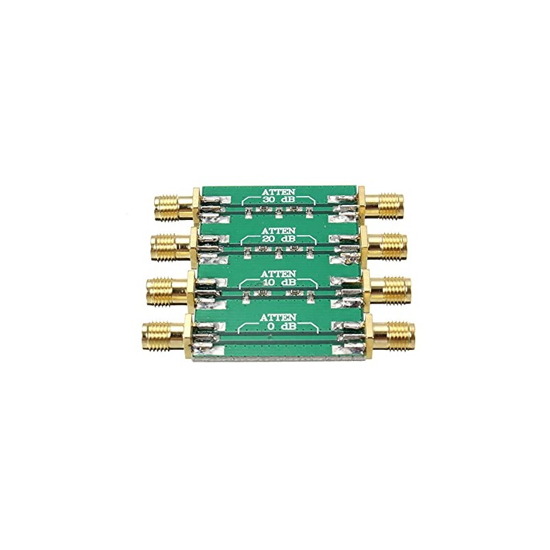 TECNOULAB 2pcs DC 4.0GHz 200MW 23dBm RF Fixed Attenuator SMA