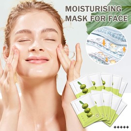 WENJLYJ WENJLYJ 10PCS Face Mask Set,Moisturizing Facial Sheet Mask,Hydrating Face Mask Skin Care(A)