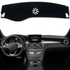 KEYOOG Dashboard Cover Dash Mat Fit for 2016-2021 Me-rcedes-Benz C-Class