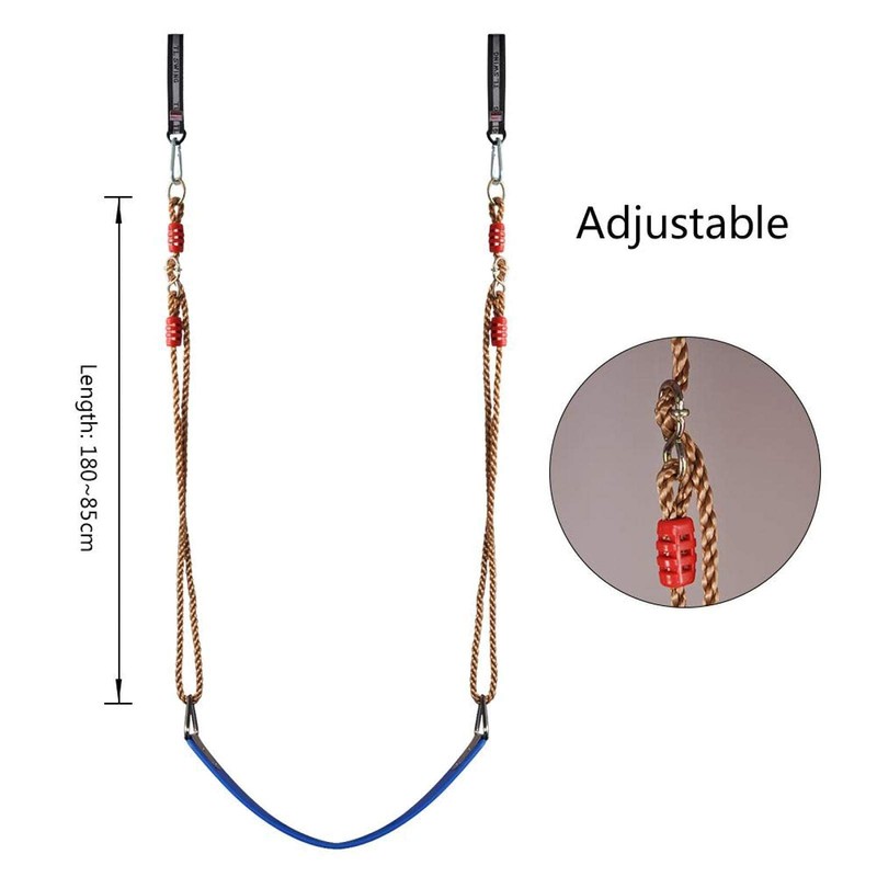 Alomejor Pack of 2 6ft Tree Hanging Strong Ropes Adjustable