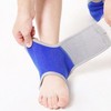 Athlete Boy Breathable Arch Compression Ankle Brace (2P/1SET) Compression Blue (2P/1SET)/M