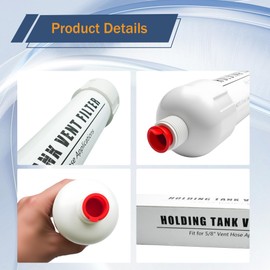 Holding Tank Vent Filter (5/8") Replacement for Sealand/Saniguard/Dometic Filters (5/8")