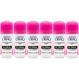 Garnier OBAO GARNIER DEODORANT FLORAL FRESHNESS / FRESCURA FLORAL, 2.3 OZ (6 PACK)
