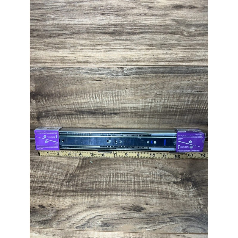 Everbilt 1 Pair Of Everbilt Full Extension Drawer Slides Soft-Close