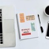 Boarding Pass Seals 40 Pcs Vinyl Waterproof Aesthetical Scrapbooking Sticker