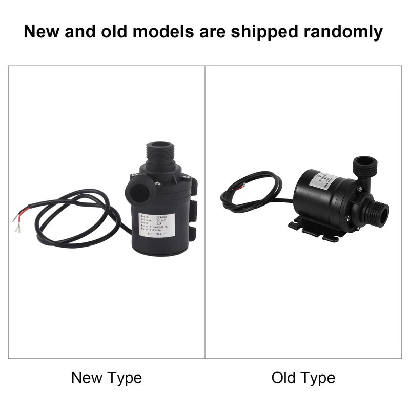 Jiawu Aquarium Submersible DC 24V Hot Water Circulation Brushless Motor