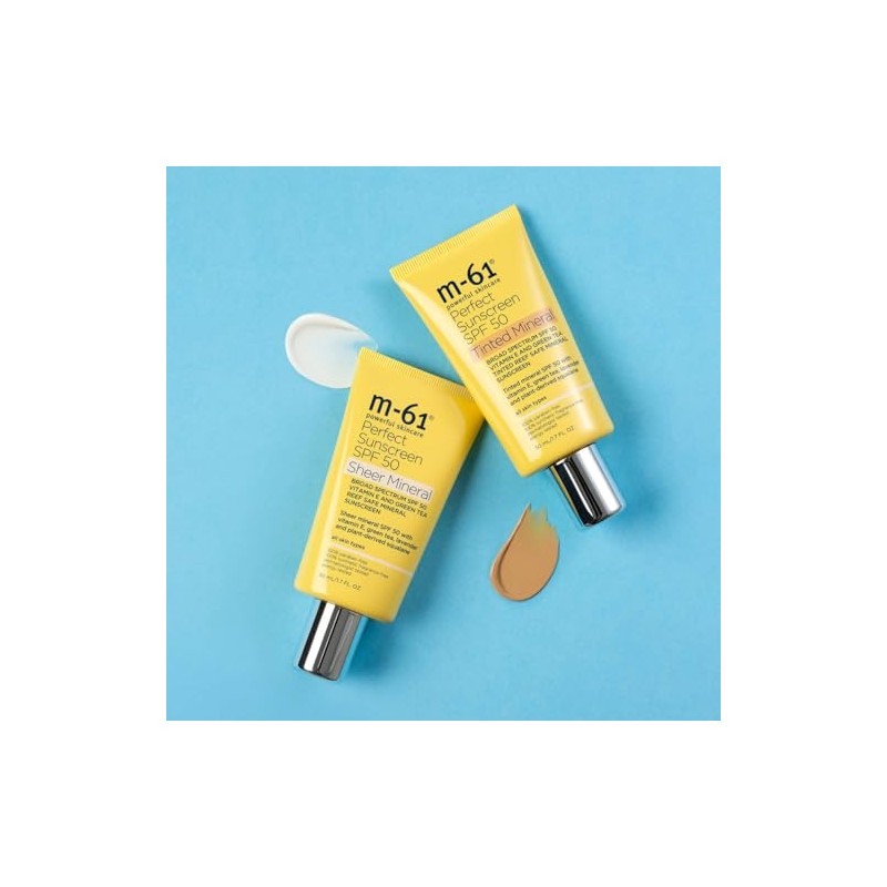 m-61 Perfect Mineral Sunscreen Spf 50 - Sheer - Mineral