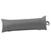 Classic Home Store Grey Leatherette Draught Excluder Faux Leather Boat