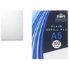 A5 Plain Refill Paper Pad (100 Sheets) - Smooth &