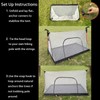 Anvin Trekking Pole Tent Mosquito Netting Tent Breeze Mesh Inner