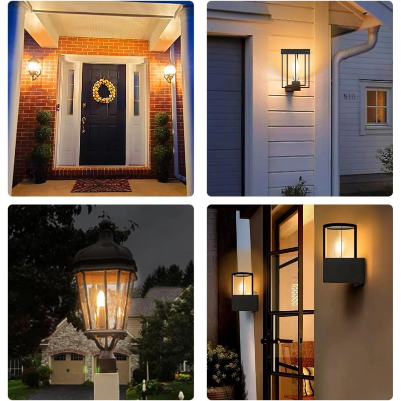 Dusk to Dawn Outdoor LED Light Bulb 5W Equivalent 40W