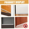 jojofuny Noise Blocker Soundproofing Strip Under Door Sealers for Bottom