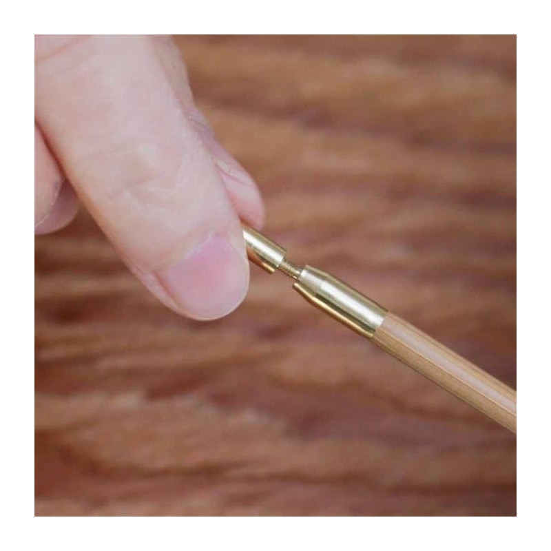 Seeknit Interchangeble Needle Tips, Beige, M2 14cm x 4.5mm