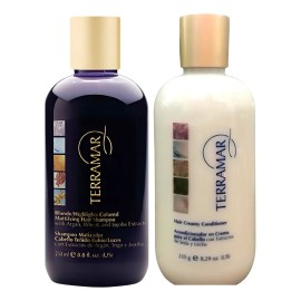 Set Shampoo Matizador Capilar + Acondicionador Terramar