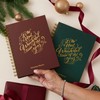 Christmas Planner, A5 Hardcover Notebook - Perfect for Budgeting -