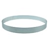 Keewah Round Perforated Tart Ring, 9", Stainless Steel