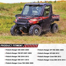 2203147 Parking Brake Pads for Polaris Ranger 500 700 800 900 XP Crew 2005 2006 2007 2008 2009 2010 2011 2012 2013 2014