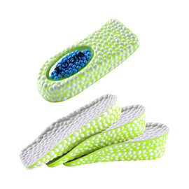 Height Increase Insoles Air Cushion Heel Pad, Foot Arch Contour Heel Inserts for Shock Absorption,Orthopedic Heel Lifts for Women & Men 1.5/2.5/3.5cm