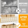 SpaceAid 9 Pack Bed Sheet Organizers and Storage, Foldable Sheet