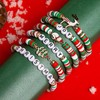 KummerSaprk Christmas Bracelet Womens Gifts for Christmas Snowflake Christmas Tree