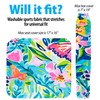 Top Glides Universal Rollator Walker Seat and Backrest Covers (Butterflies)