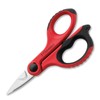 Electric Protective Scissors Micro-Serrated 15 cm - 6" red