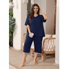 POSESHE Womens Plus Size Maternity Pajamas Sets Plus Size Pjs