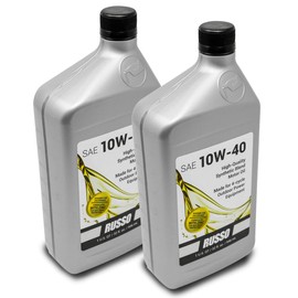 2PK Russo SAE 10W40 Synthetic Blend Motor Oil 32oz. 1 Quart