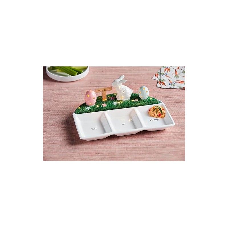 Mud Pie Large Easter Led Sitter; 4 3/4" X 10