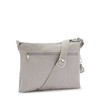 Kipling Damen Alvar Umhängetasche, Grau Gris