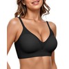 Vertvie Wireless Bras for Women Full Coverage Push Up Bra