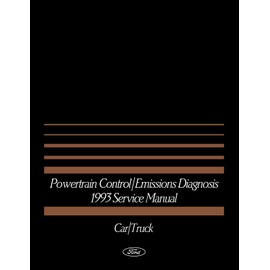 1993 Ford Powertrain Control Emissions Diagnosis Service Manual By Detroit Iron