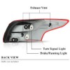 Tail Light Lamp Assembly w/o Bulb Left Driver Side Outer