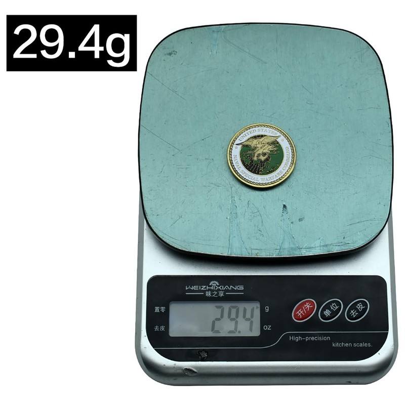 Navy Seal Challenge Coin Special Warfare Coin with 3D Design