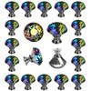 DEELF OUTLET 25 Packs Crystal Cabinet Knobs Drawer Pulls and