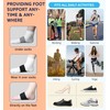 HiRui Arch Support Braces (Pair) for Plantar Fasciitis Relief -