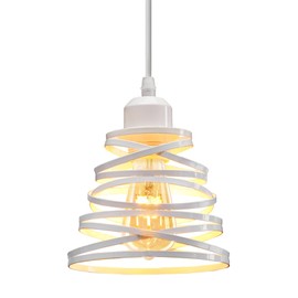 PETITES ECREVISSES Industrial Pendant Light Retro Diameter 16 cm Chandelier Vintage Metal Ceiling Light E27 Adjustable Decoration