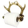 Deer Antler Wall Mounted Toilet Paper Roll Holder – Rustic