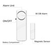 2 Pack Door/Window Alarm Magnetic, Wireless Security Sensor Burglar Alarm