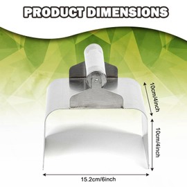 Concrete Curb Trowel Edger, Concrete Curb Hand Tool, Curb Tool for Concrete Edging, Curb and Gutter Concrete Tools, Landscape Curb Trowel Concrete Curb Tools, Concrete Curbing Trowel, Putty Knife