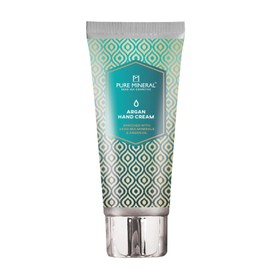 Pure Mineral - Nourishing Hand Cream with Argan Oil - Intensive Repair for Dry Skin - Enriched with Dead Sea Minerals - No Silicones, Sulphates, Parabens - 50 ml