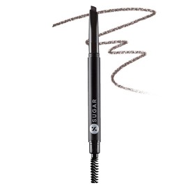Sugar Cosmetics Arch Arrival Brow Definer02 Taupe Tom (Grey Brown) Long-Lasti...