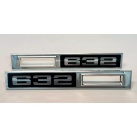 Knies Machine 1969 Chevy Chevelle '632' Emblem Side Marker Light Bezel Front Fender