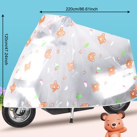 KASESSS Motorcycle Tarpaulin, Motorcycles Garage Elastic, Scooter Tarpaulin Waterproof, Motorcycle Garage Dust Protection, Motorcycle Tarpaulin Winterproof, Motorcycle Cover Indoor Outdoor 220 × 120