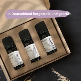 Roothouse-Organics - Forest Set - 100% Natural Essential Oil Set - 3 x 10 ml - for Aromatherapy, Sauna Infusions and Much More