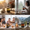 Sivaphe Small French Press 12oz Light-weight Durable High Borosilicate Carafe/Tea