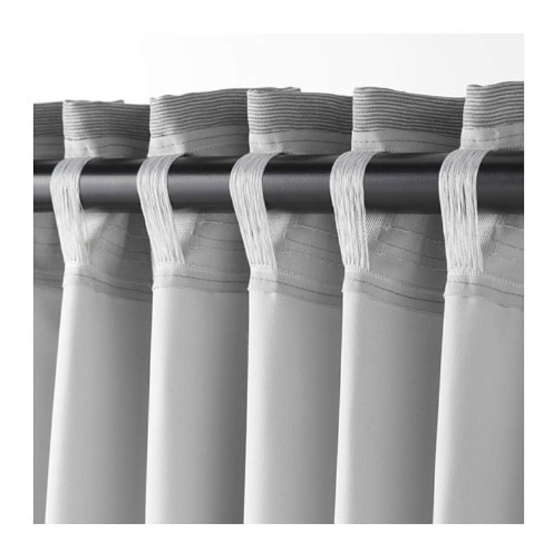 IKEA.. 404.234.13 Curtains, Gray
