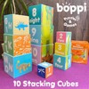 boppi Baby Stacking Blocks Dinosaur Toys with Letters and Numbers,
