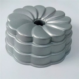 Extreme Beauty Molde Para Pastel Anti Adherente Resistente Aluminio Flor