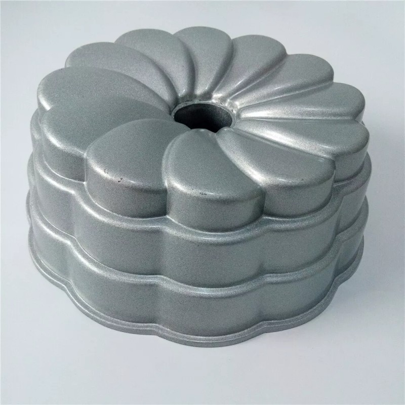 Extreme Beauty Molde Para Pastel Anti Adherente Resistente Aluminio Flor